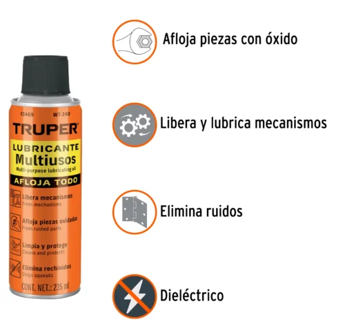 Aceite aflojatodo en aerosol 235 ml