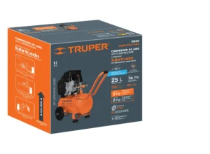 Compresora horizontal Truper 25 L 2 HP 220 V